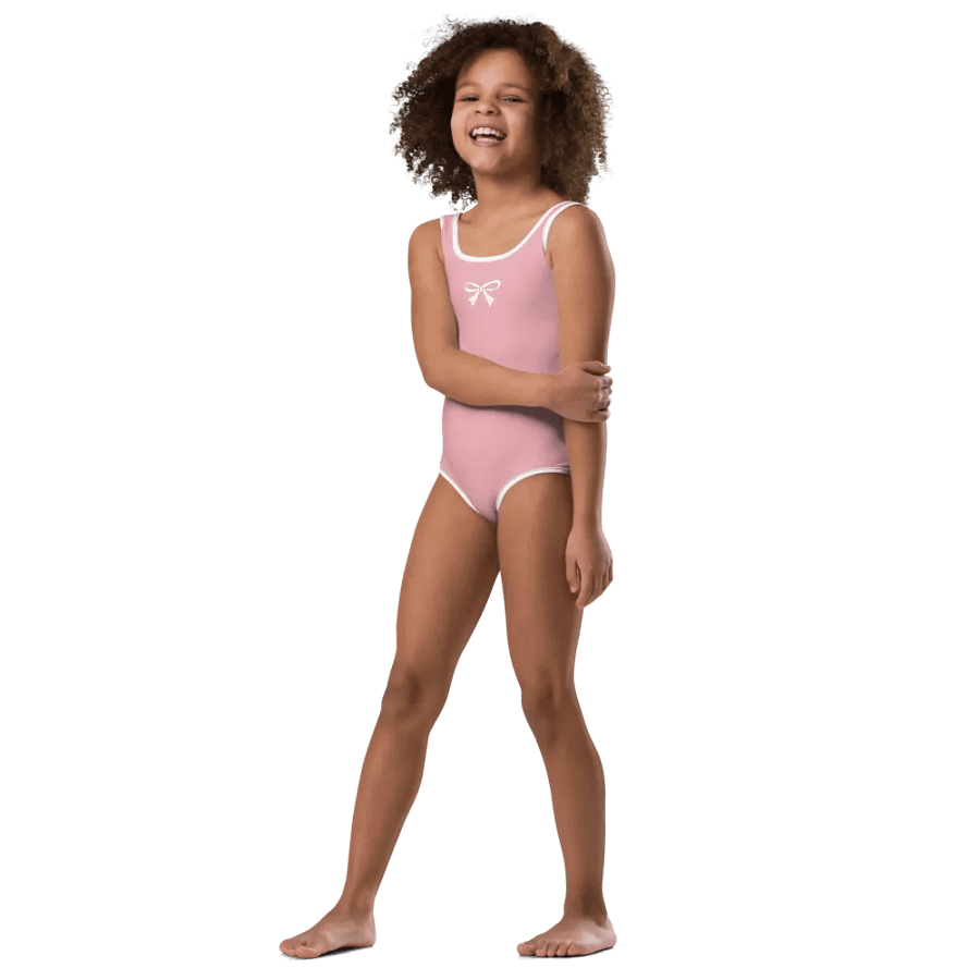 Light Summer Pink Kids Swimsuit product image (4)