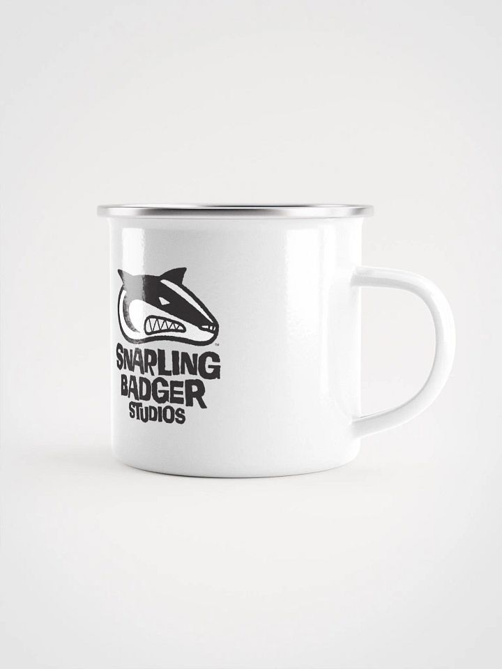 Snarling Badger Studios - logo metal mug product image (2)