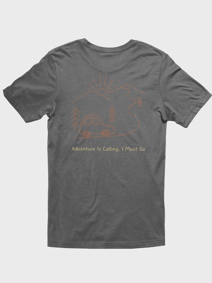 Adventure Awaits Car Line Drawing T-Shirt product image (20)