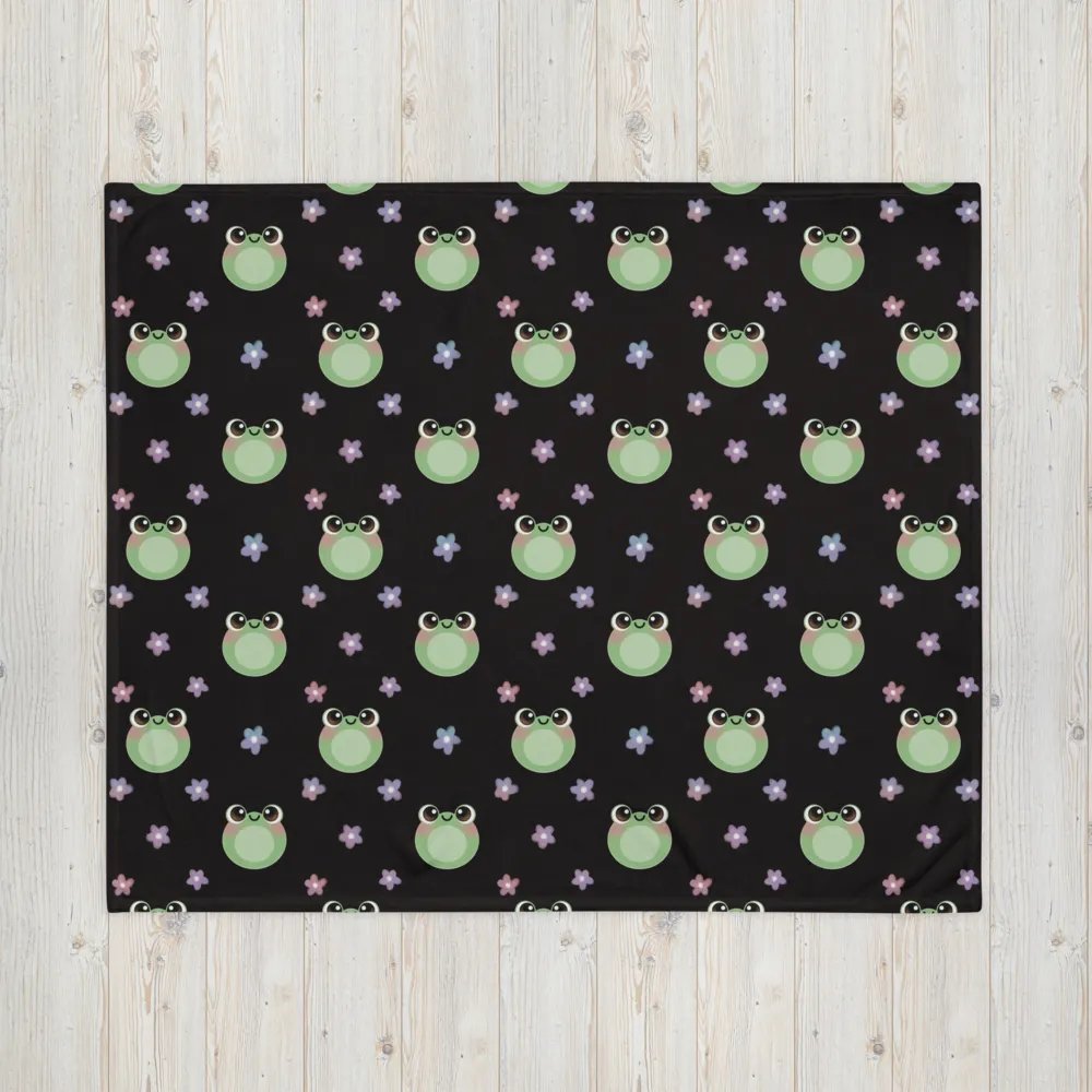Froggy Throw Blanket product image (16)