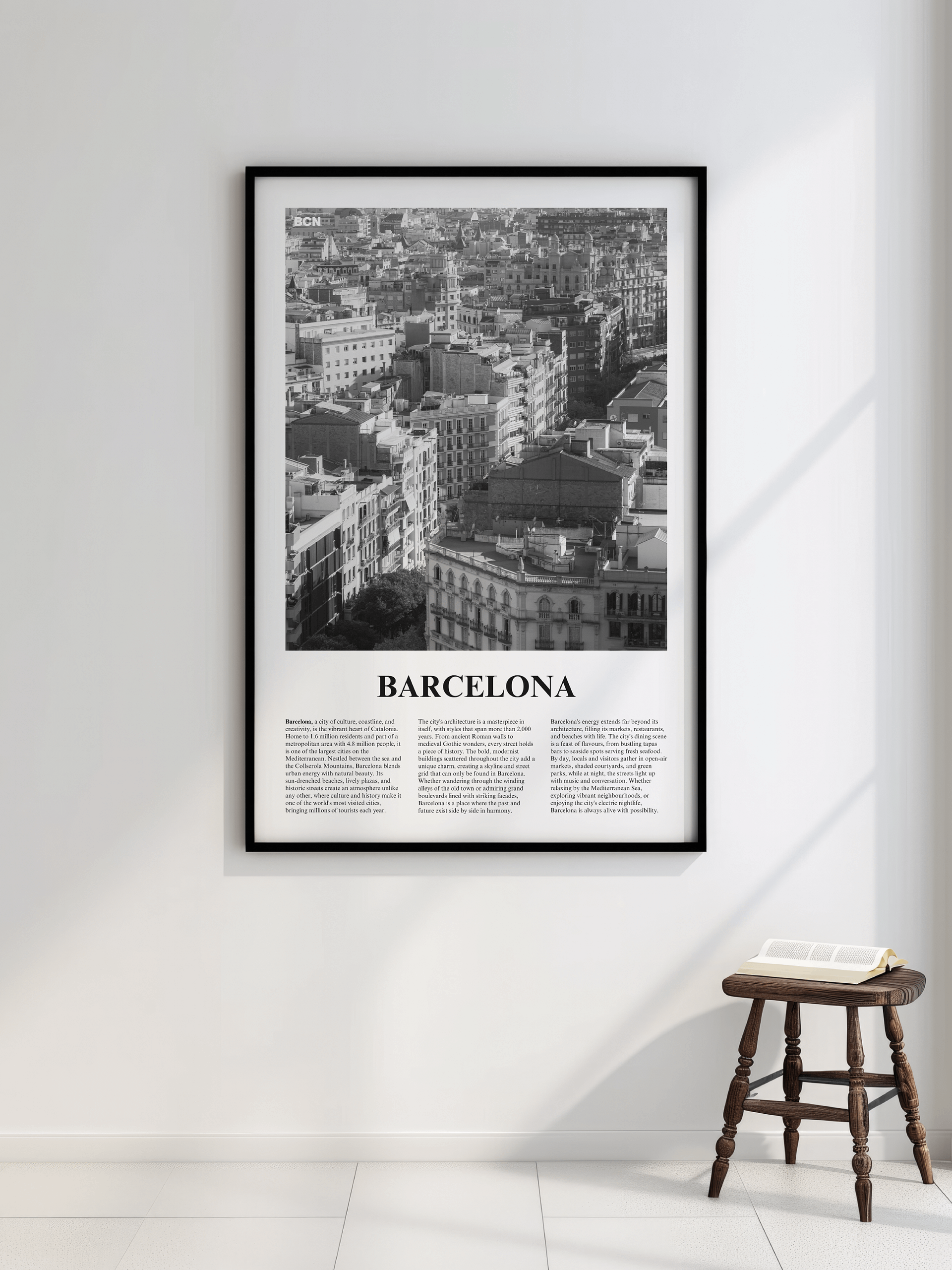 Barcelona 02 Newspaper Poster product image (2)