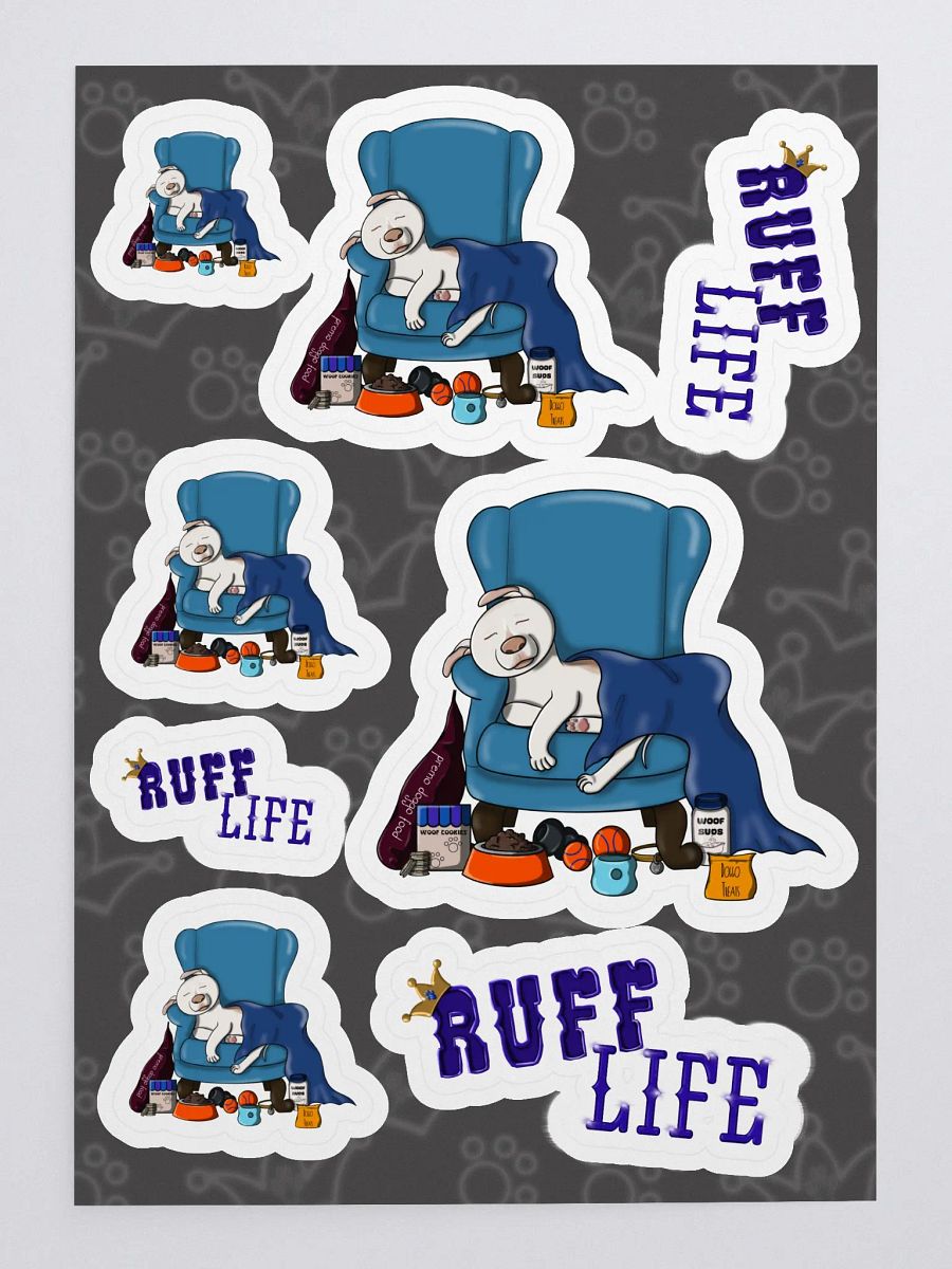 Ruff Life Sticker Sheet product image (3)