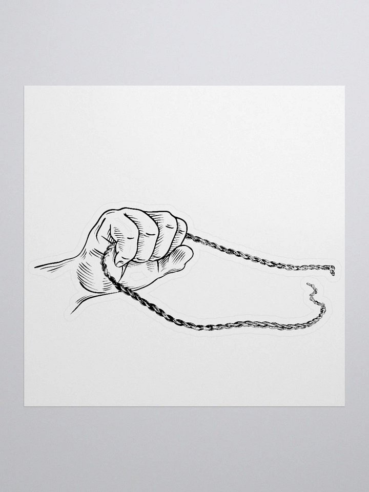 Hand & Chain Sticker product image (1)