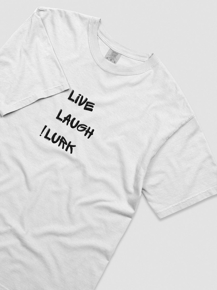 Live, Laugh, Lurk Embroidered Tee (Light Colors) product image (54)