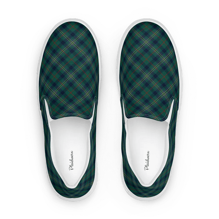 Kennedy Tartan Men's Slip-On Shoes product image (1)