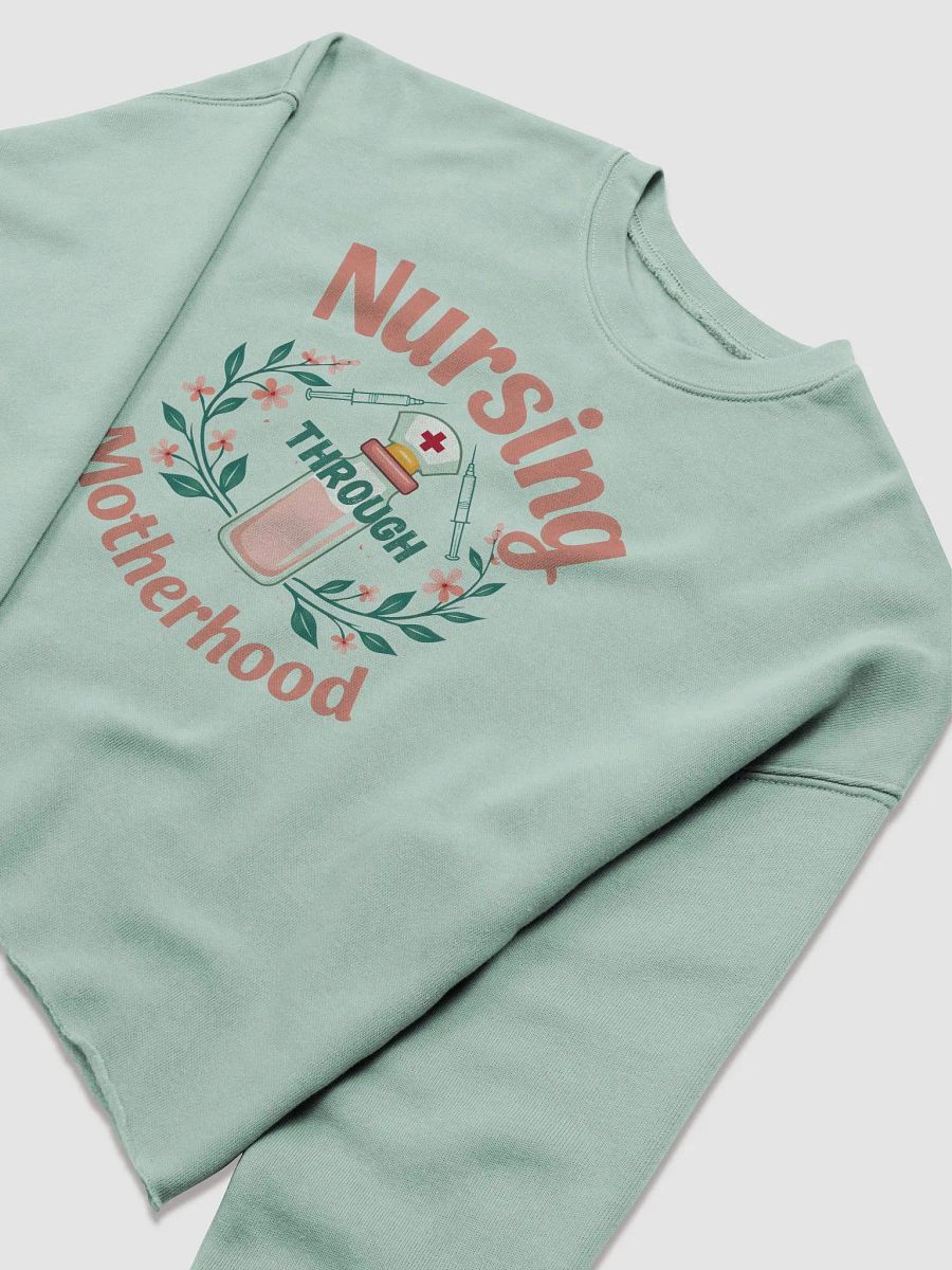 Nurse Mom Fleece Crop Sweatshirt product image (10)