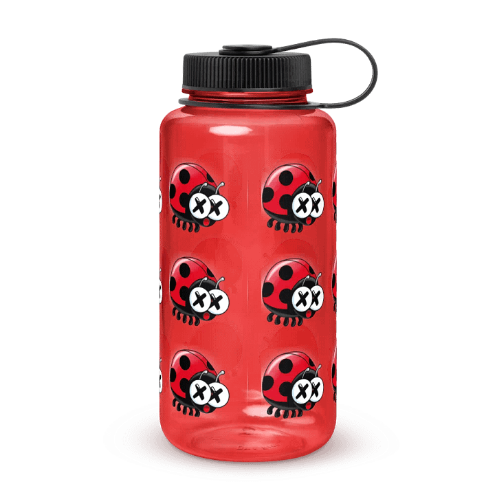 Ladybug Sees You Getting Dehydrated Wide Mouth Water Bottle product image (2)