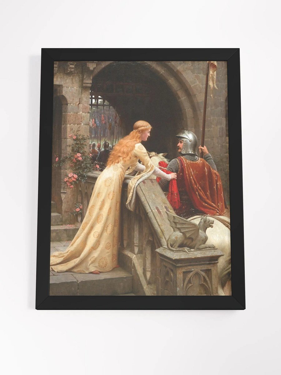 ''God Speed'' by Edmund Blair Leighton Framed Poster (Sizes Avail.) product image (4)