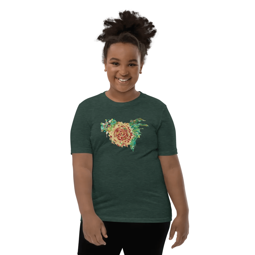 Youth Joyous Peony T-shirt product image (6)