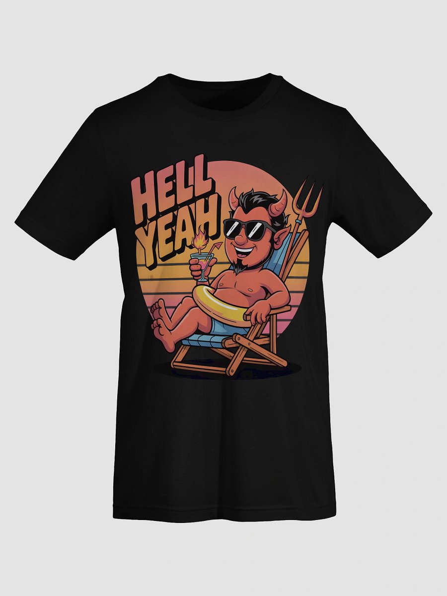 Hell Yeah Devil Beach T-Shirt product image (58)