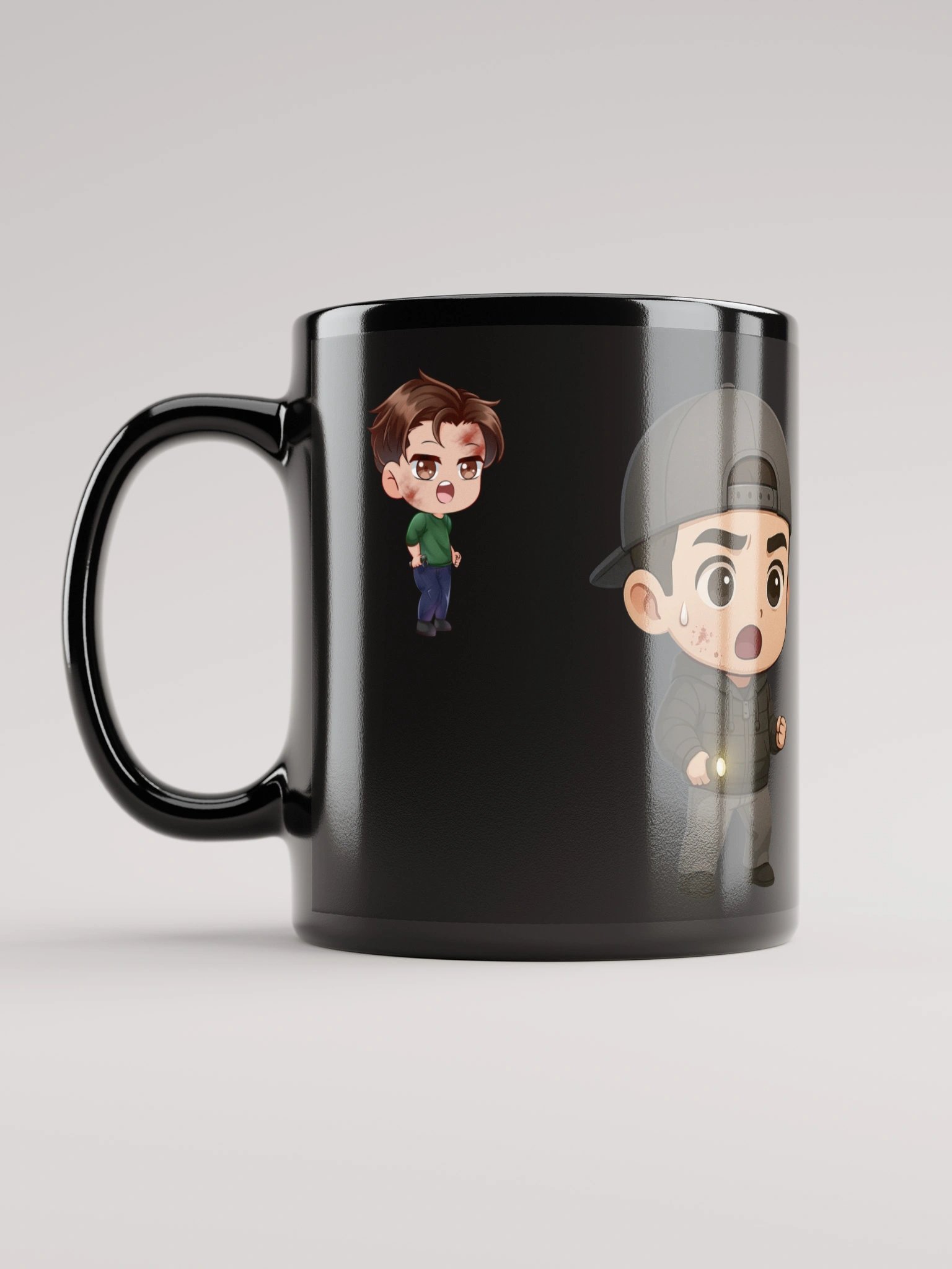 xGuillau (Dead By Daylight) Survivor - Black Glossy Mug product image (6)