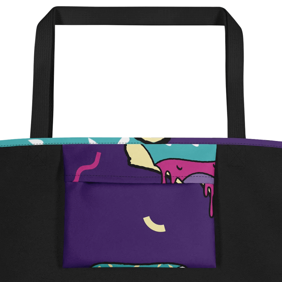 Cheesy Delight All-Over Tote Bag product image (2)