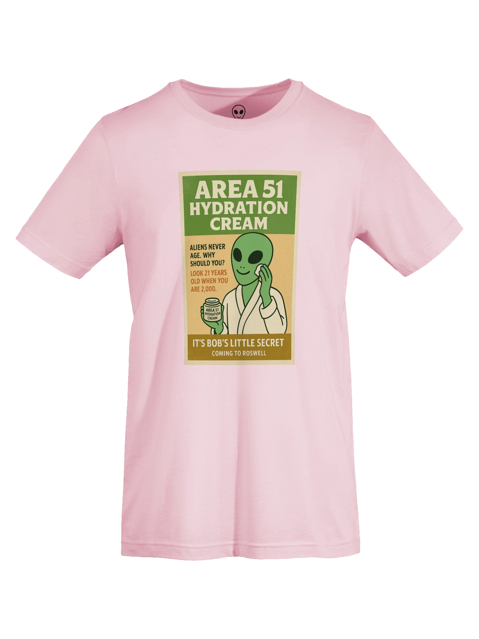 Area 51 Skincare 1950's Retro Roswell Aliens Poster Unisex T-Shirt product image (7)