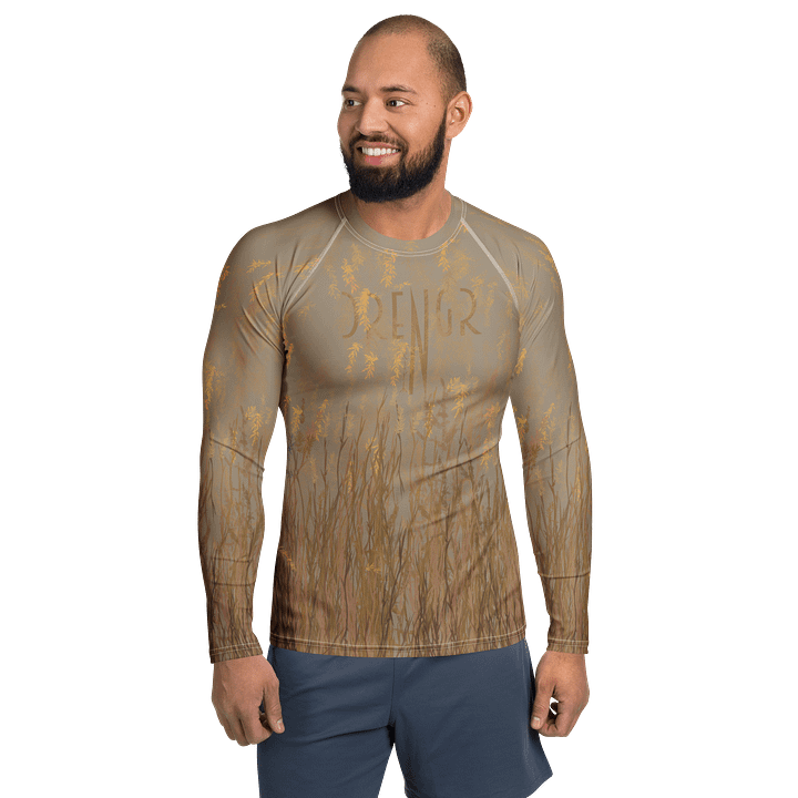 DRENGR Weeds Tan Long Rash Guard product image (1)