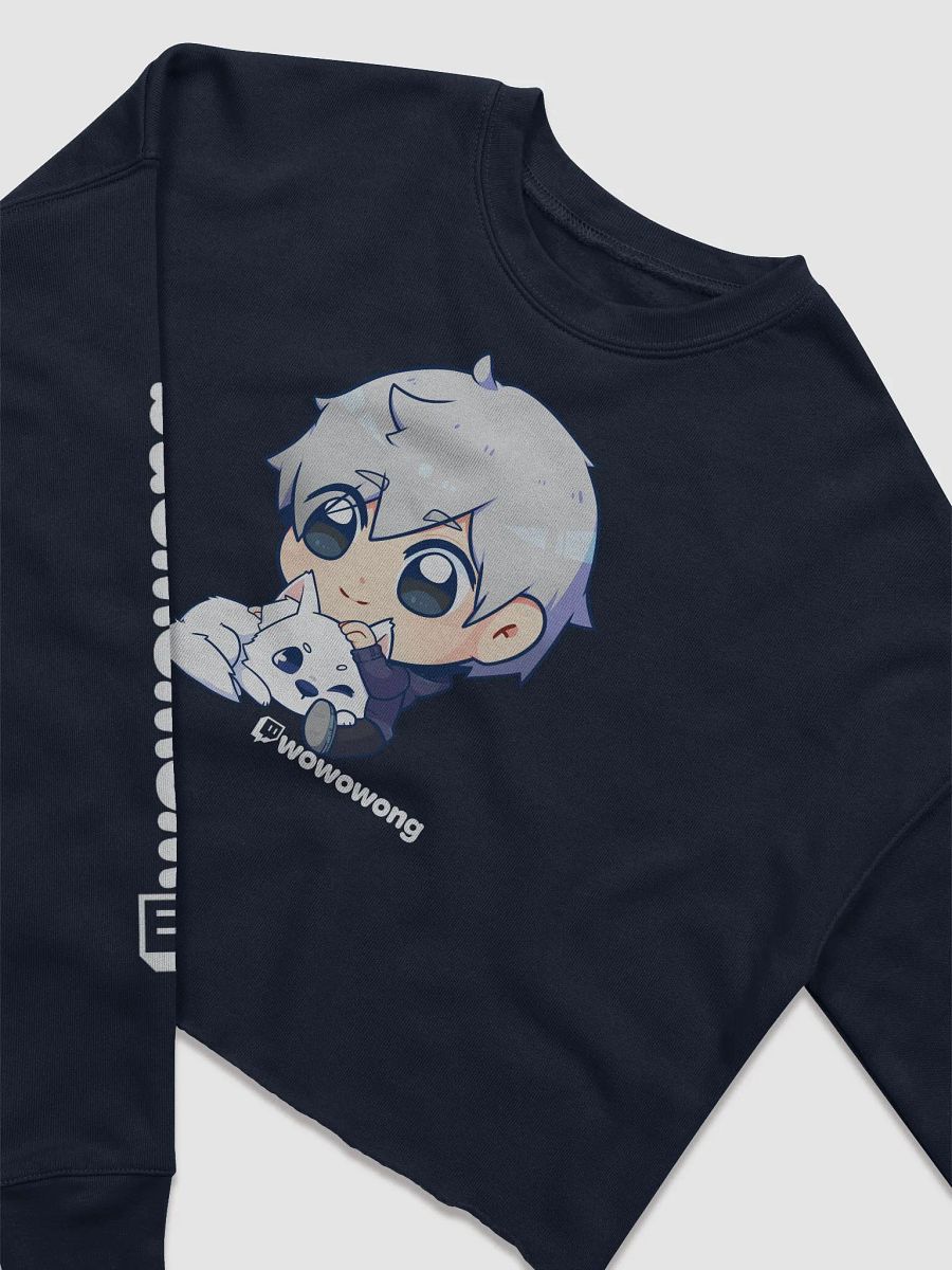 WoWoWong x WoWoKo - 3 Year Anniversary - Fleece Crop Sweatshirt product image (3)