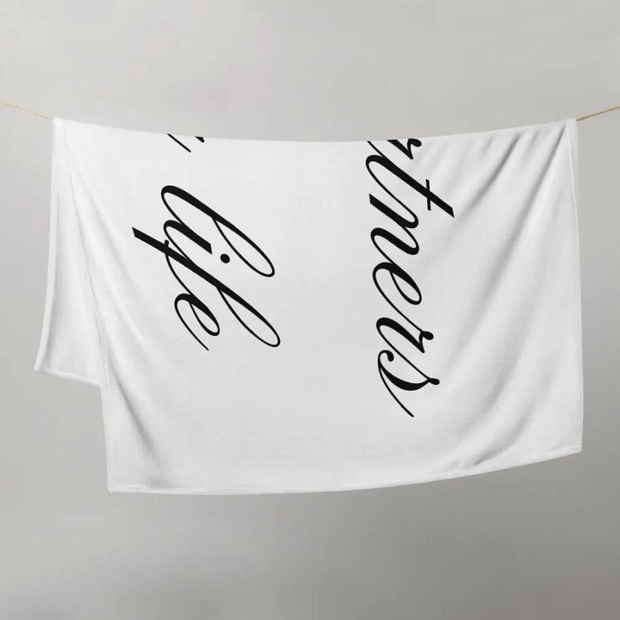 Throw - Partners for life - on White product image (21)