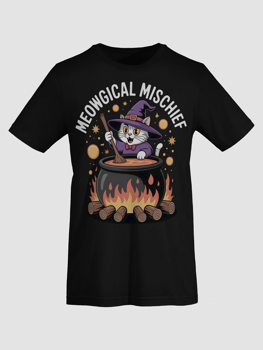Witchy Cat Brew T-Shirt product image (73)