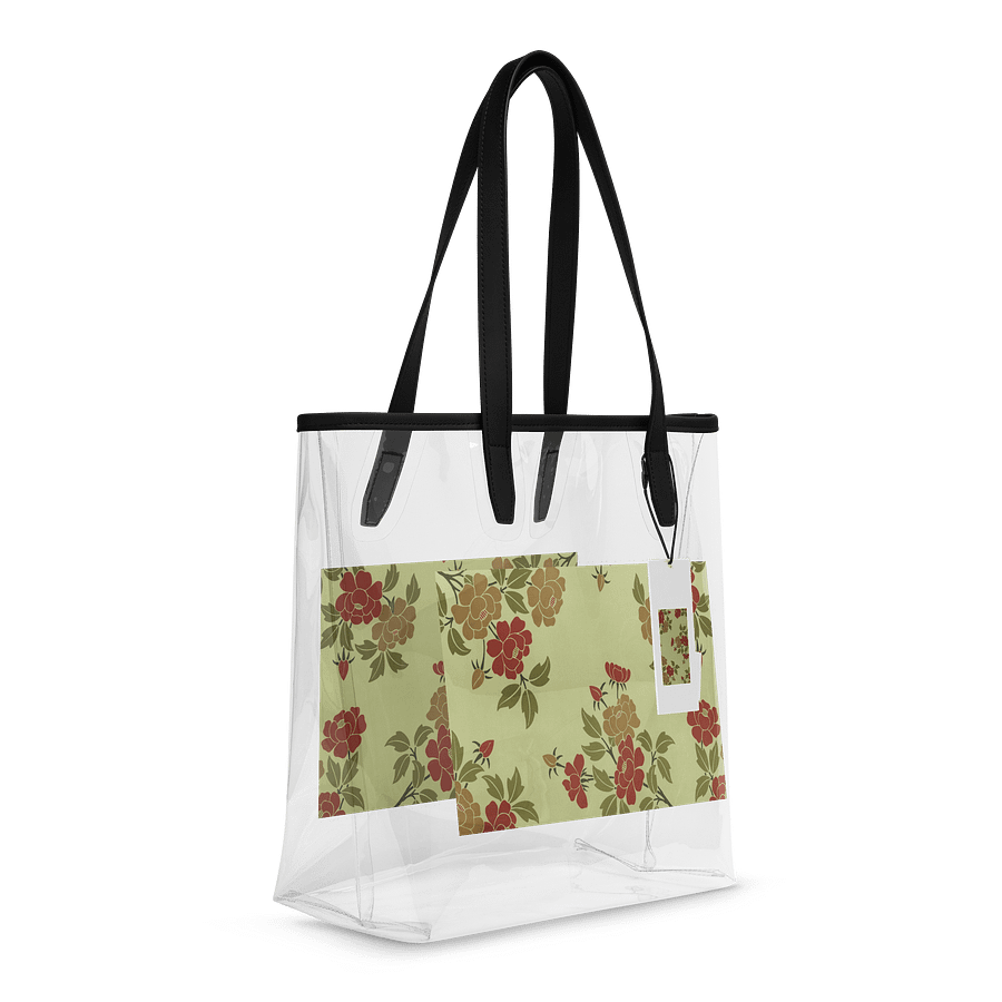 Japanese Floral. Clear Tote Bag product image (6)