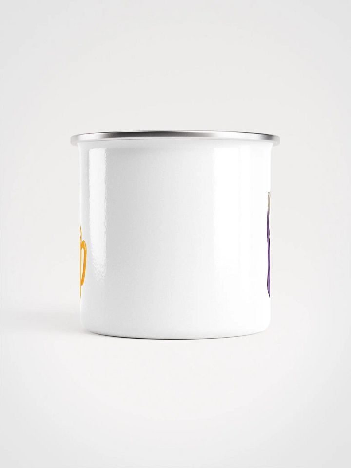Cozy Cat Vibes || Enamel Mug product image (2)