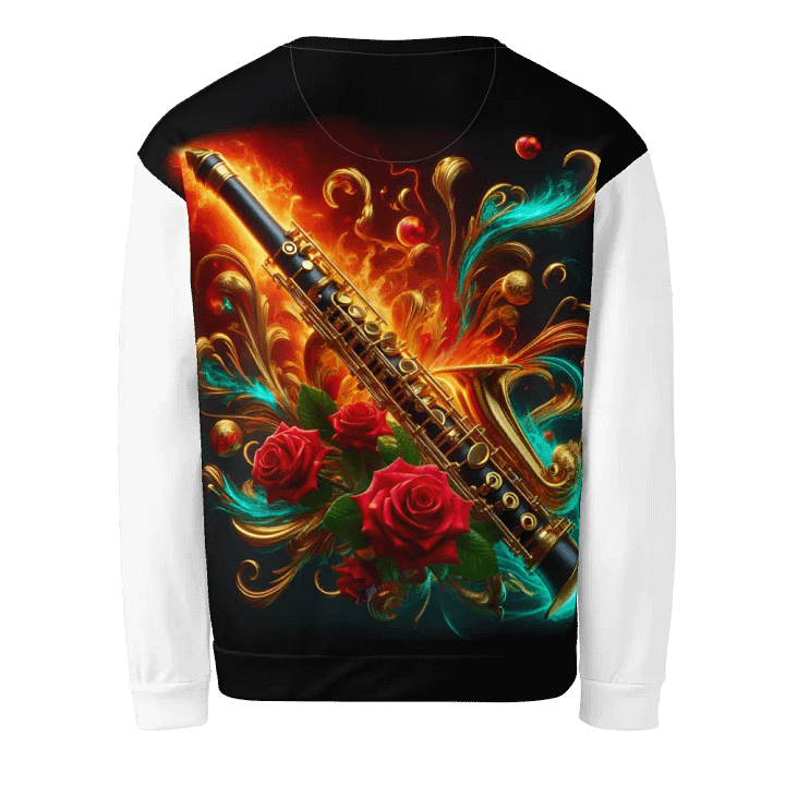 Flame Clarinet Harmonies - Unisex Sweatshirt #34 product image (2)