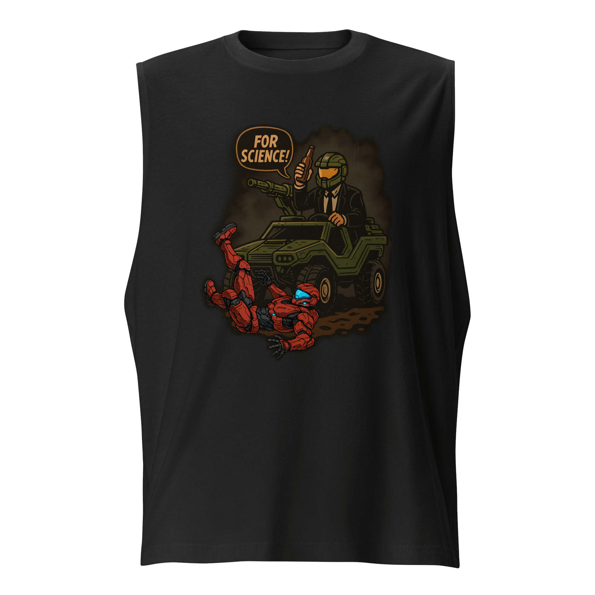 "For Scienced" Lovable Men's Muscle Tank product image (1)