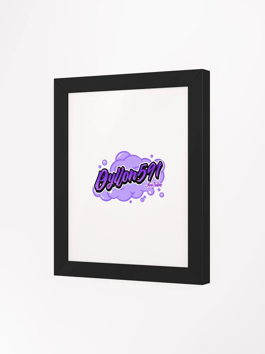 Dyllon591 YouTube Logo Frame Poster product image (3)