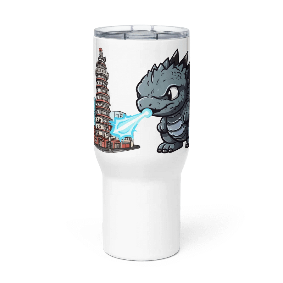 Godzilla Tumbler with handle product image (2)