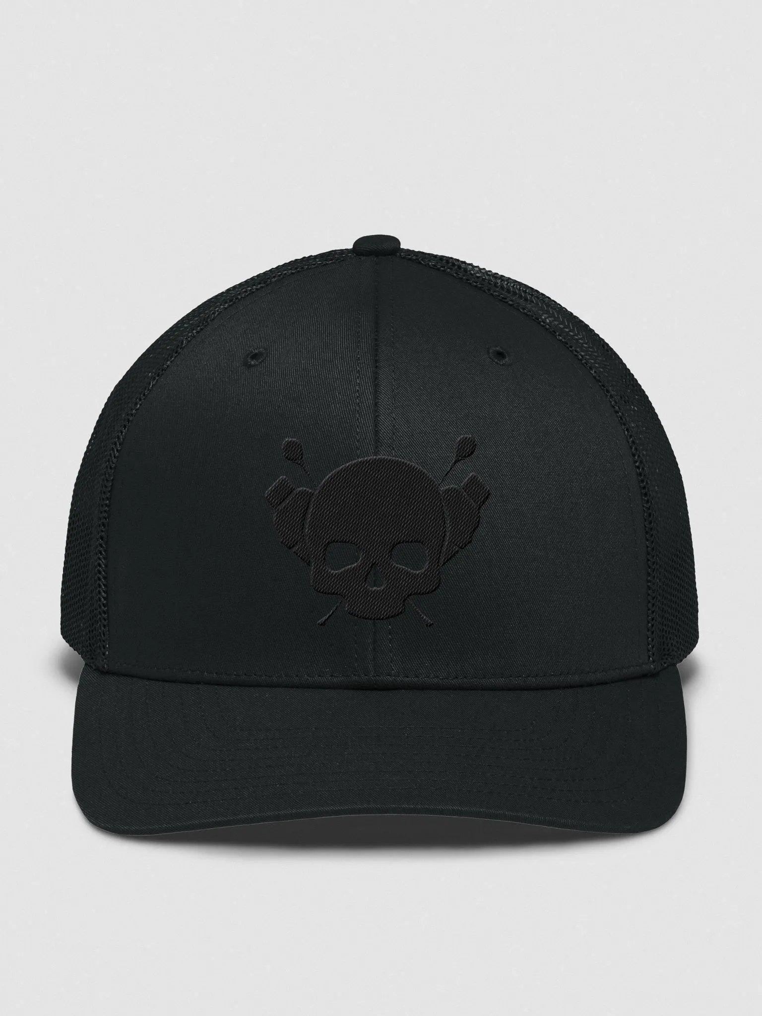 JSOS Skull Trucker Hat - Dark Logo product image (1)