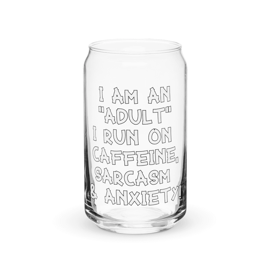 "ADULT" Can Glass product image (2)