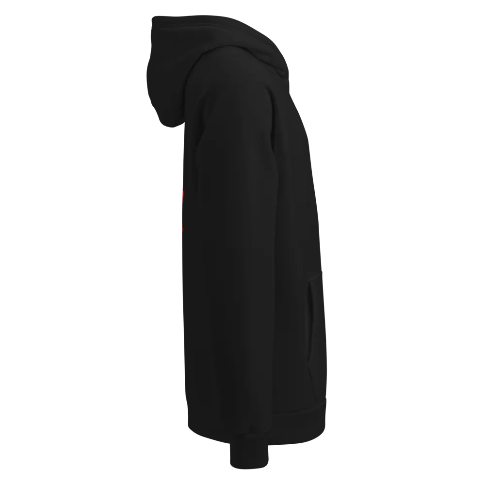 AKx UA Red Geometric Unisex Hoodie product image (3)