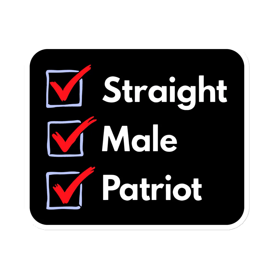 Magnet: Male Checklist product image (2)