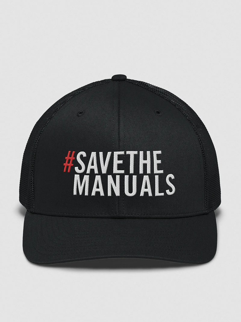 #SAVETHEMANUALS TRUCKER HAT