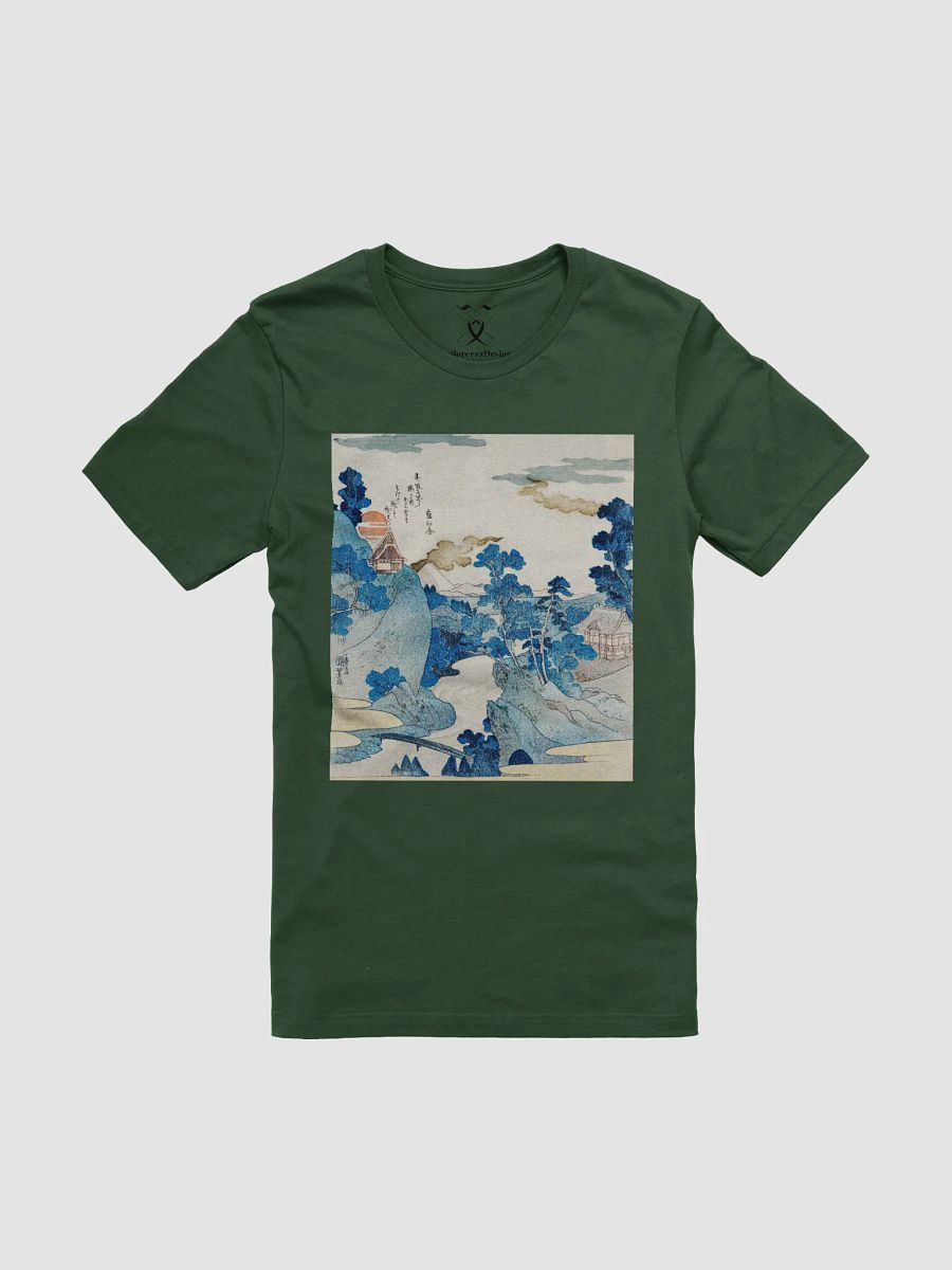 Fuji no Yukei Print Bella+Canvas Unisex Supersoft T-Shirt product image (8)