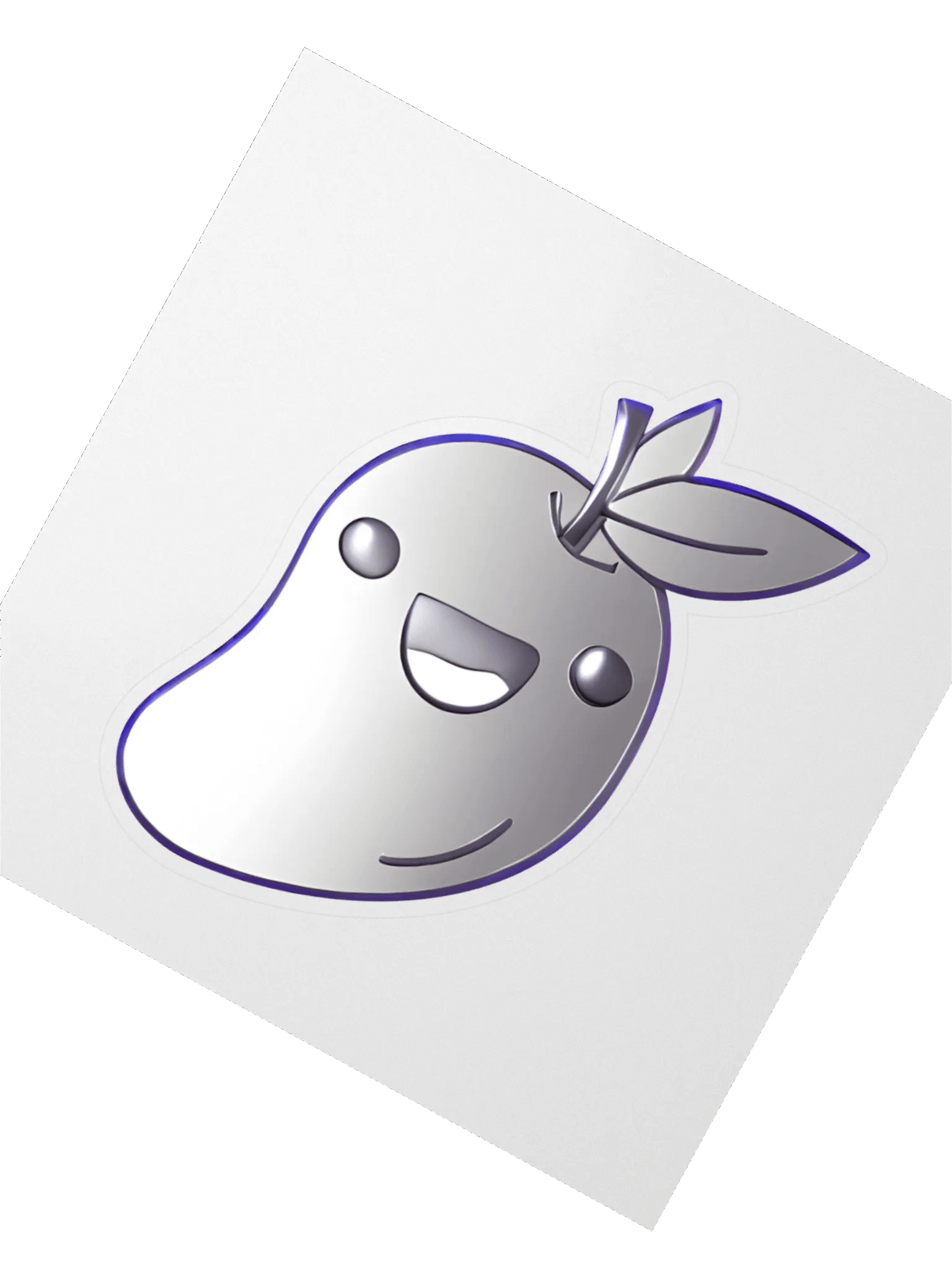 The Blu's Silver Sticker product image (2)
