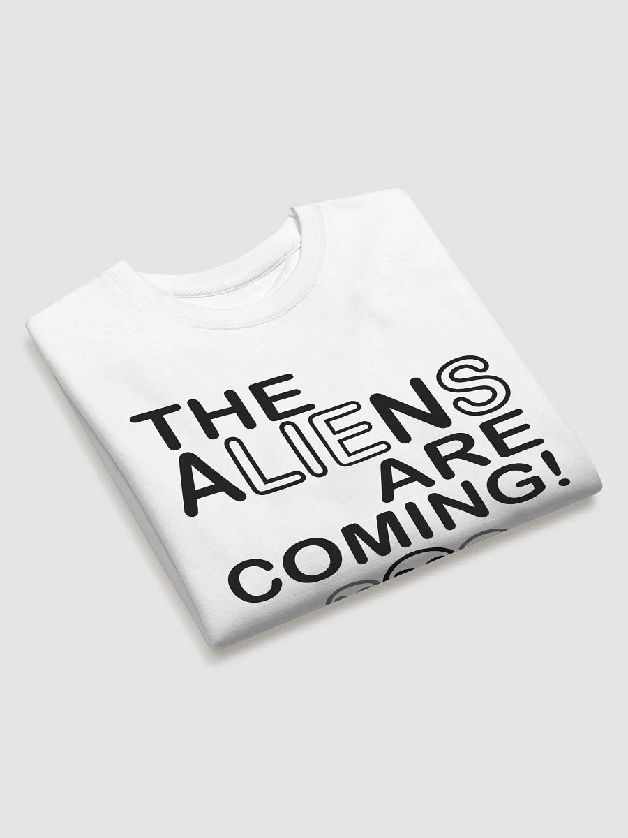 The Aliens Are Coming! - Black - Cotton Heritage Premium Sweatshirt product image (3)