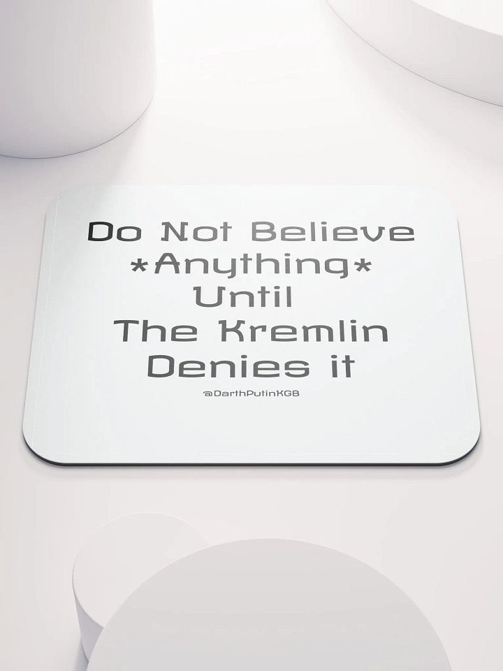 Kremlin denial Mouse Pad product image (1)