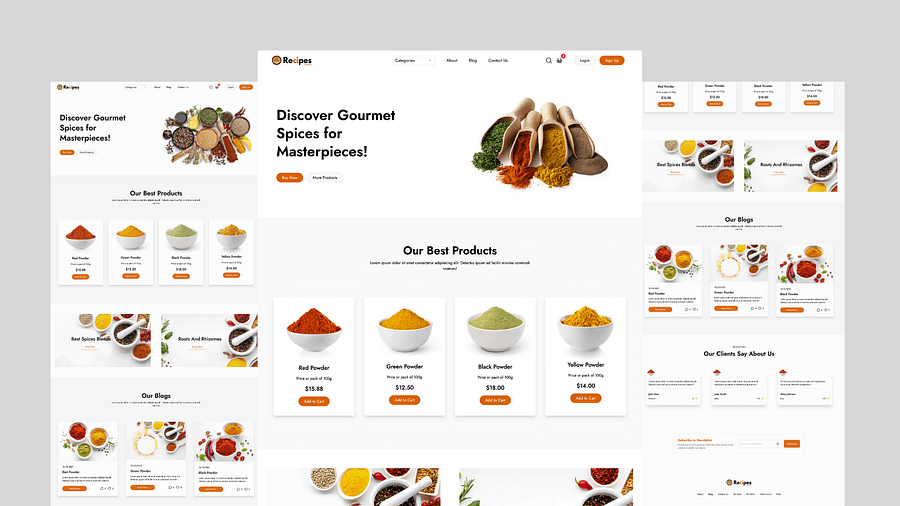 Modern E-Commerce Website in React.js, Next.js, Tailwindcss, Shadcn & Aos Animation product image (3)
