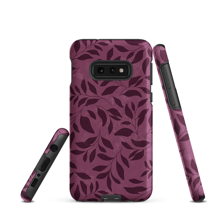 Midnight Foliage Magenta Tough Case for Samsung product image (1)