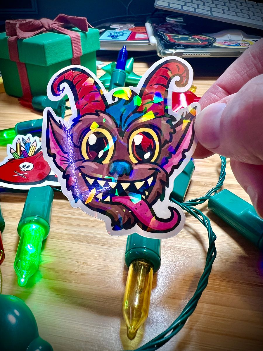 Lil' Krampus Sticker Set product image (3)