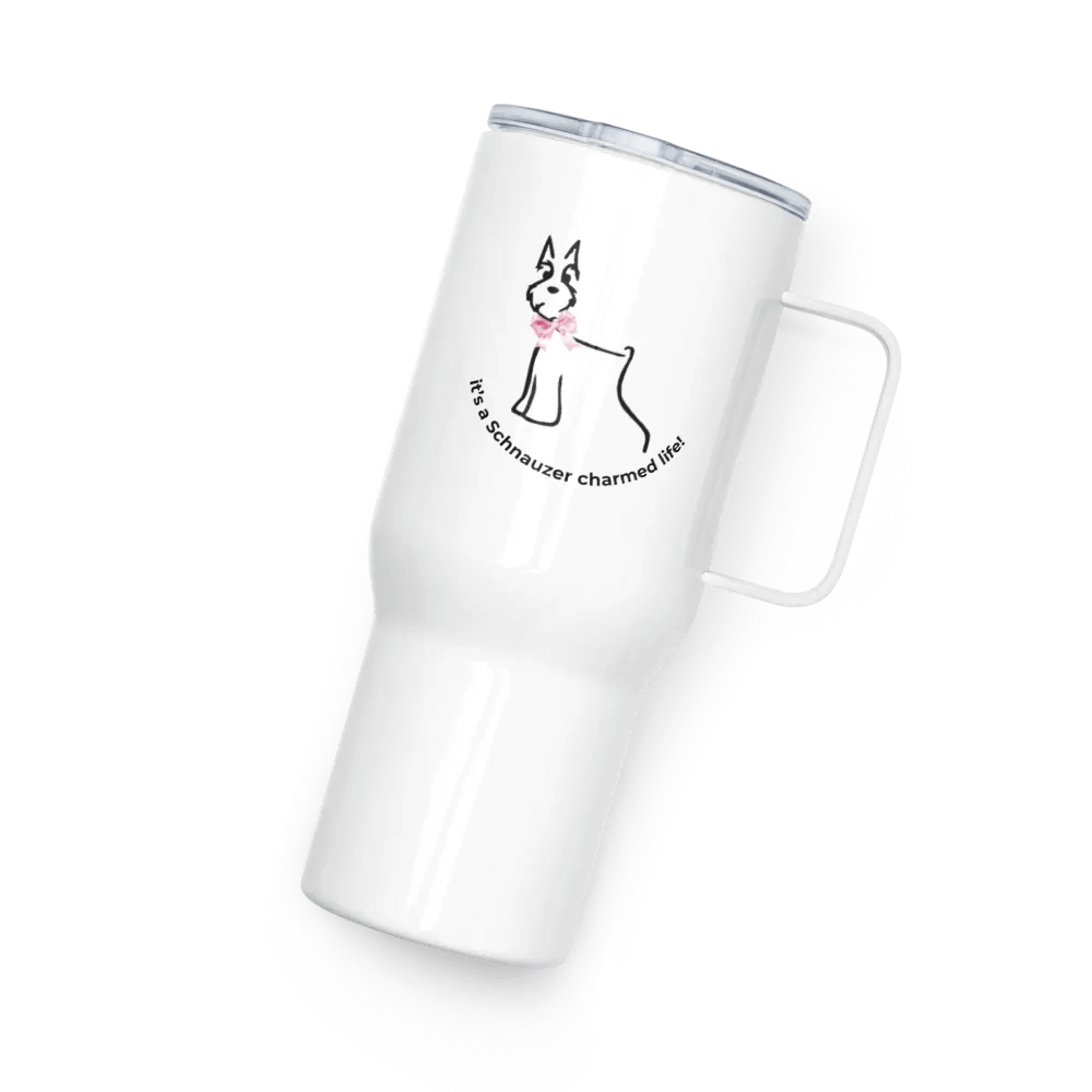 it's a Schnauzer charmed life! Travel Mug product image (4)