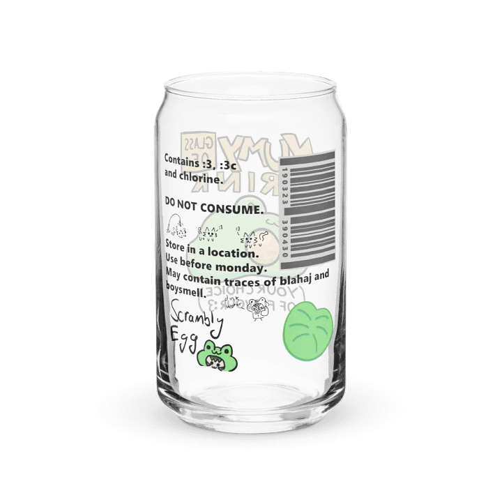 yumy can glass :3 product image (2)