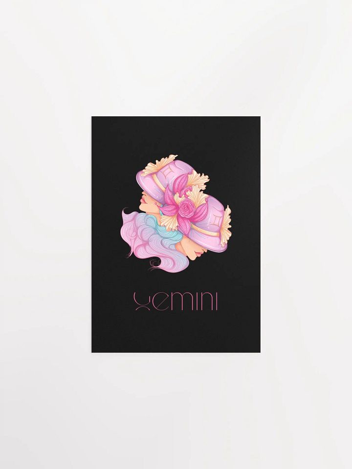 Gemini Dual Nature Matte Poster product image (8)