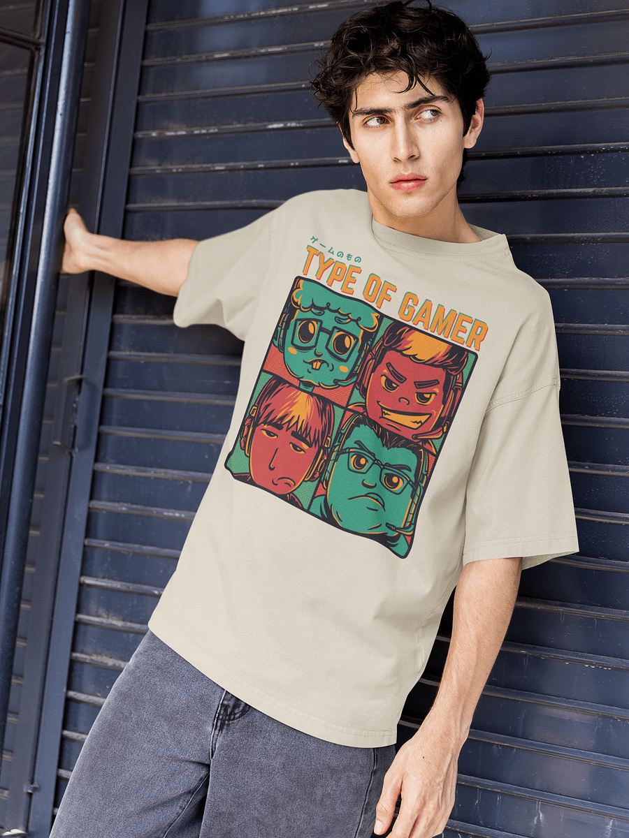 Gamer Types Oversized T-Shirt product image (22)