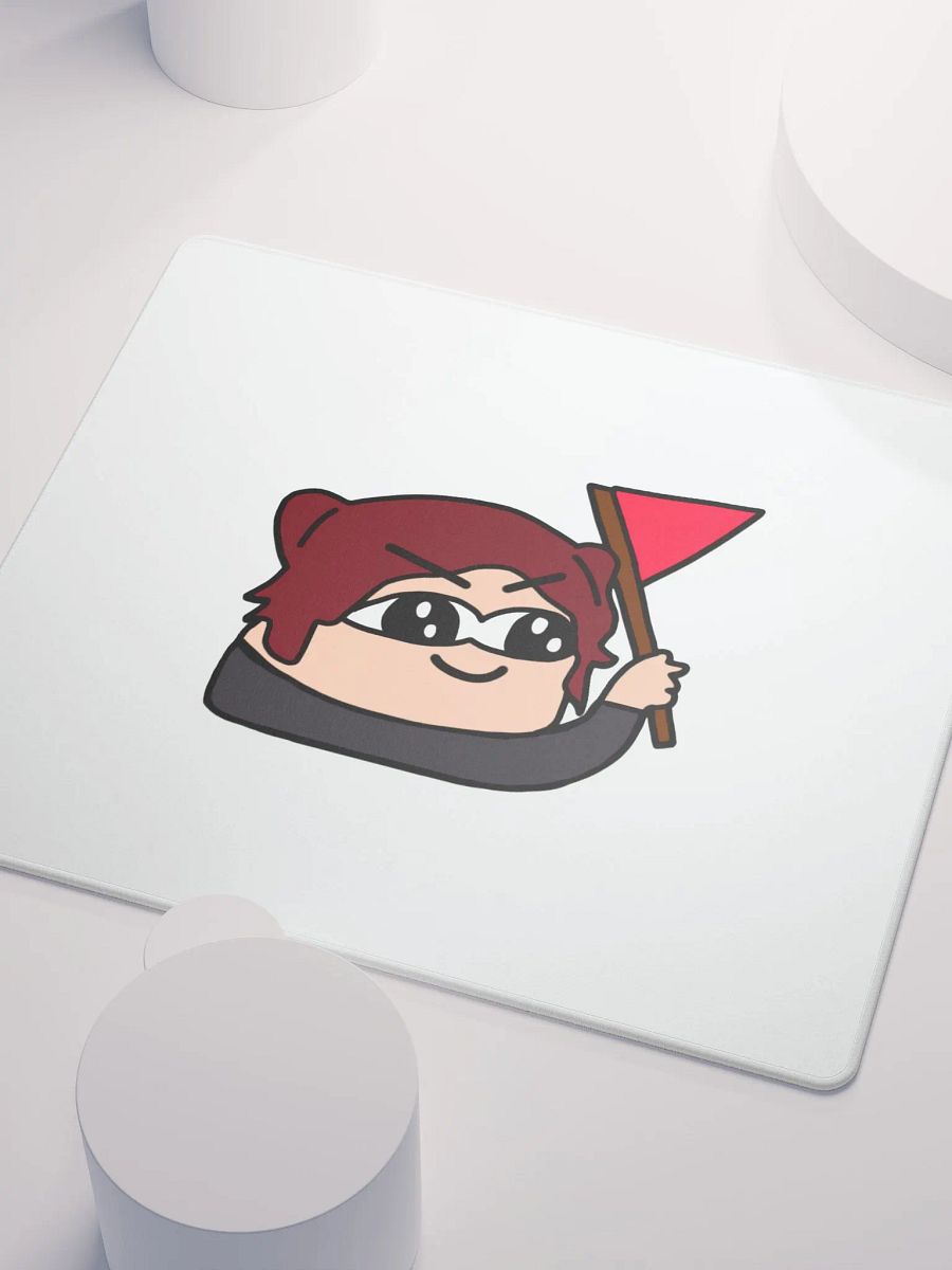 Tina Red Flag Mouse Pad product image (3)
