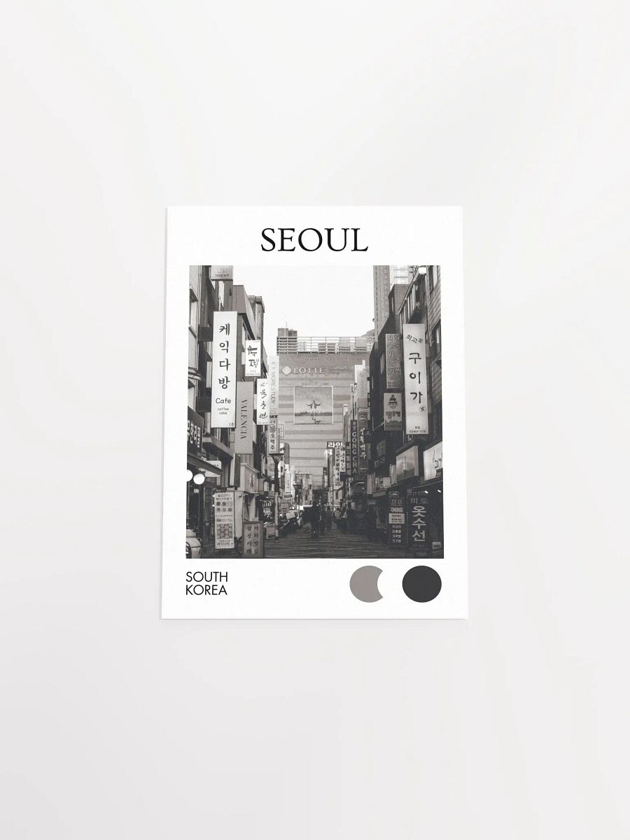 Streets of Seoul I - Black & White product image (4)