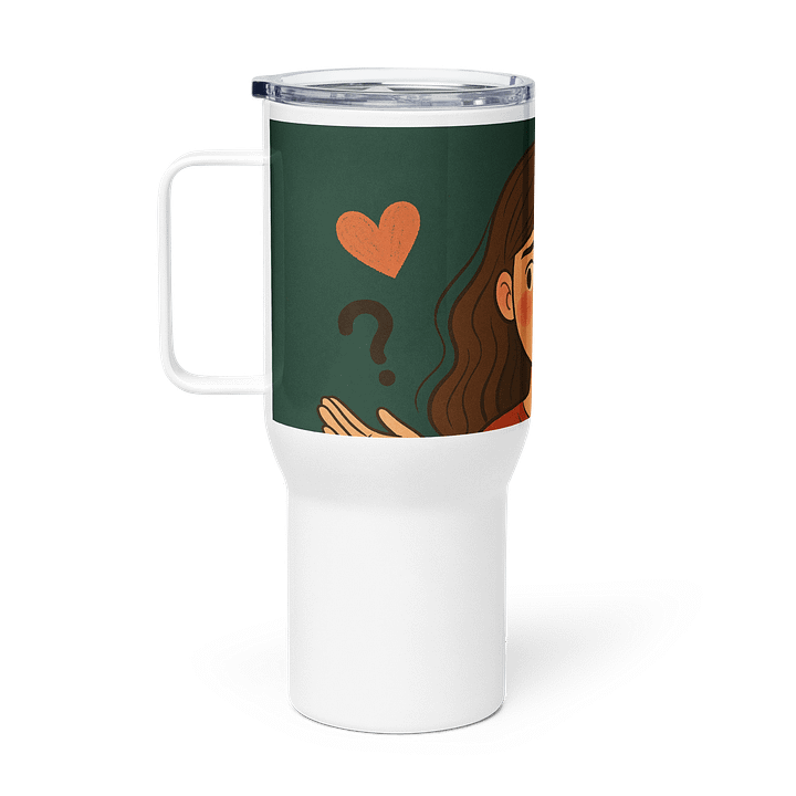 Heartfelt Confusion Travel Mug product image (1)