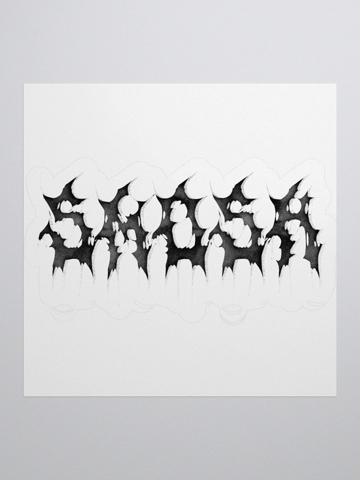 Smosh Black Metal Sticker product image (1)