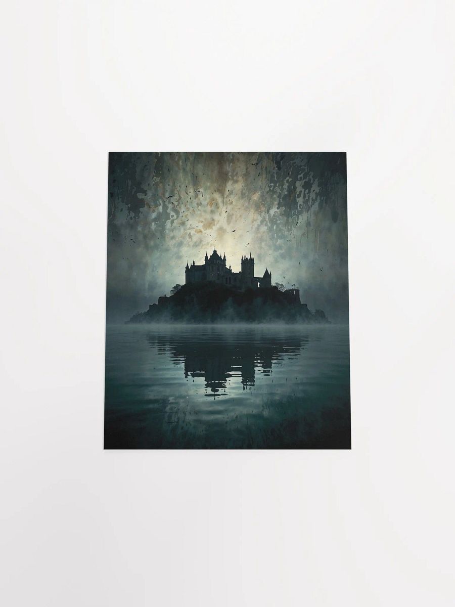 Gothic Castle Reflection Matte Poster product image (48)
