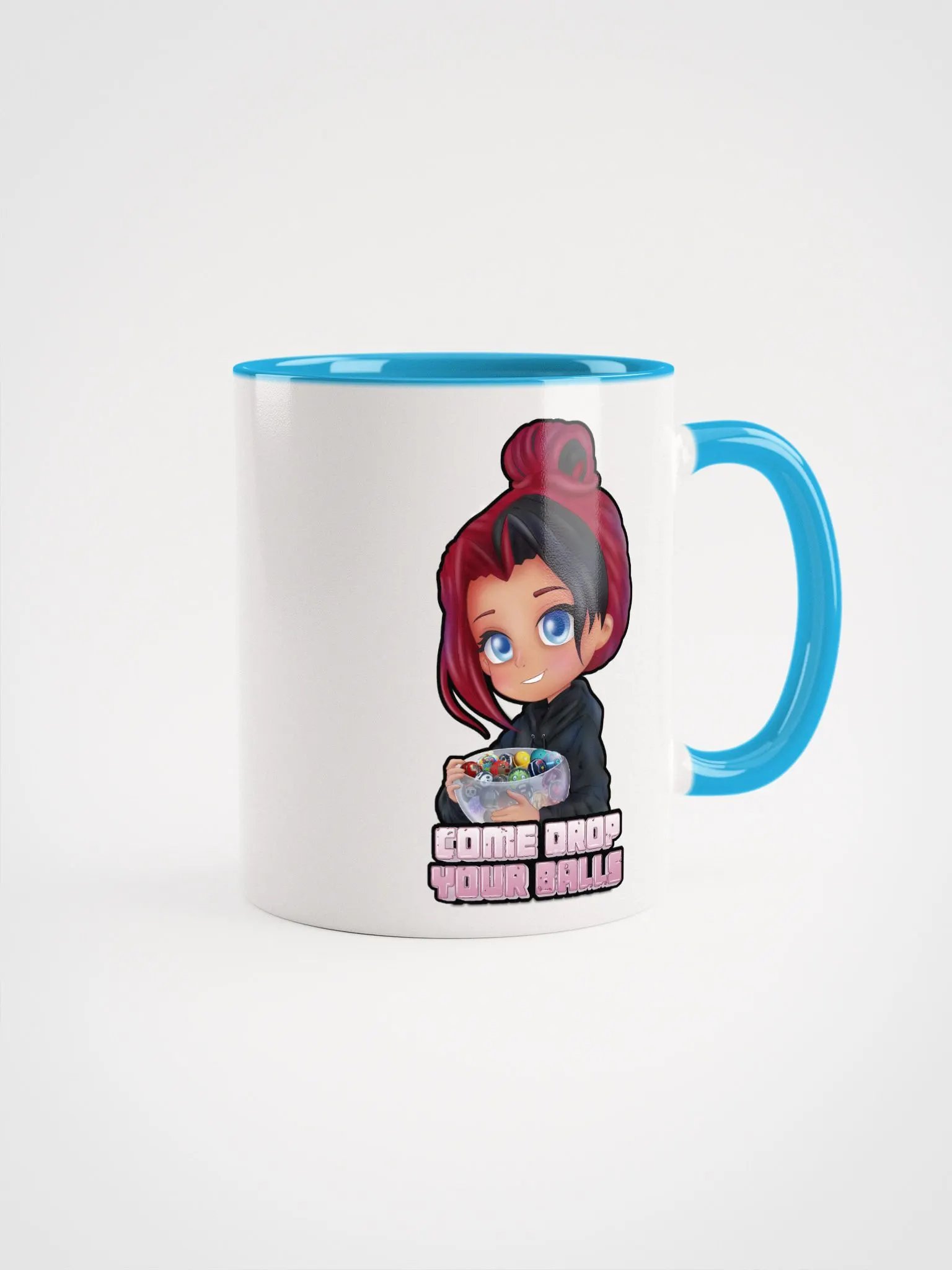 Drop Your Balls Mug (Pink) product image (1)