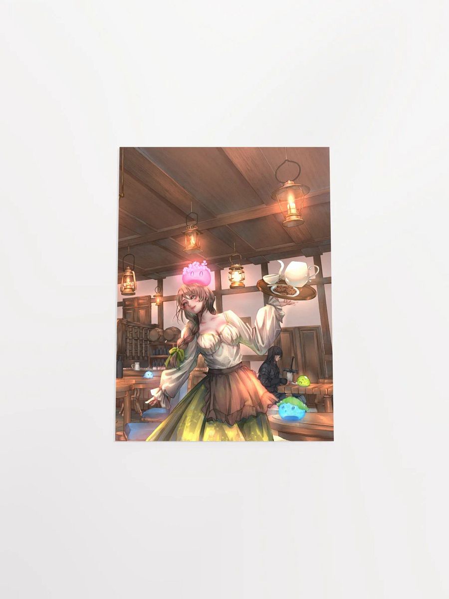 Slime Serenitea Cafe Art Print product image (4)
